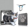 Small Pet Screen Door with Paw Print