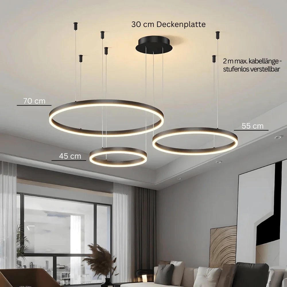 Solevita LED Ceiling Lamp,Modern LED Ceiling Light,Dimmable Ceiling Lamp for Living Room,Energy-efficient ceiling light,Adjustable LED Ceiling Lamp,Elegant ring design ceiling light,Contemporary ceiling lamp dimmable,Modern ceiling lighting for home,LED lamp with adjustable brightness,Stylish ceiling lamp for dining room,Warm white dimmable LED lamp,Adjustable height ceiling lamp,Decorative LED ceiling lighting,Living room ceiling lamp modern,Home decor LED ceiling fixture