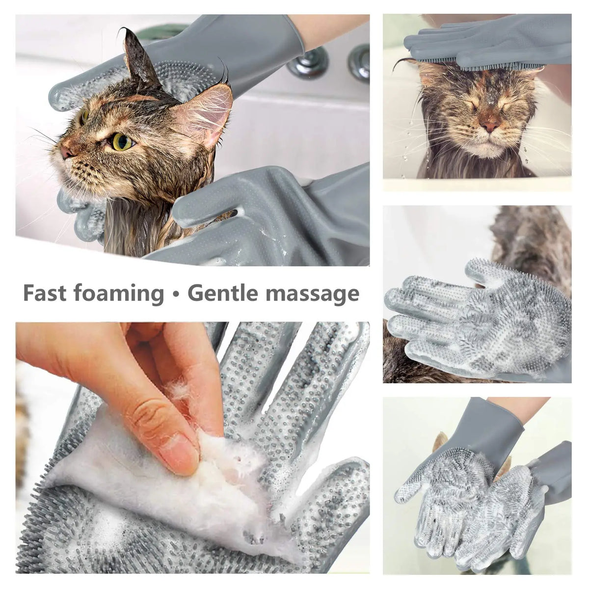 Pet Grooming Gloves