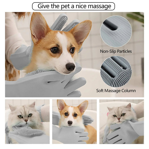 Pet Grooming Gloves