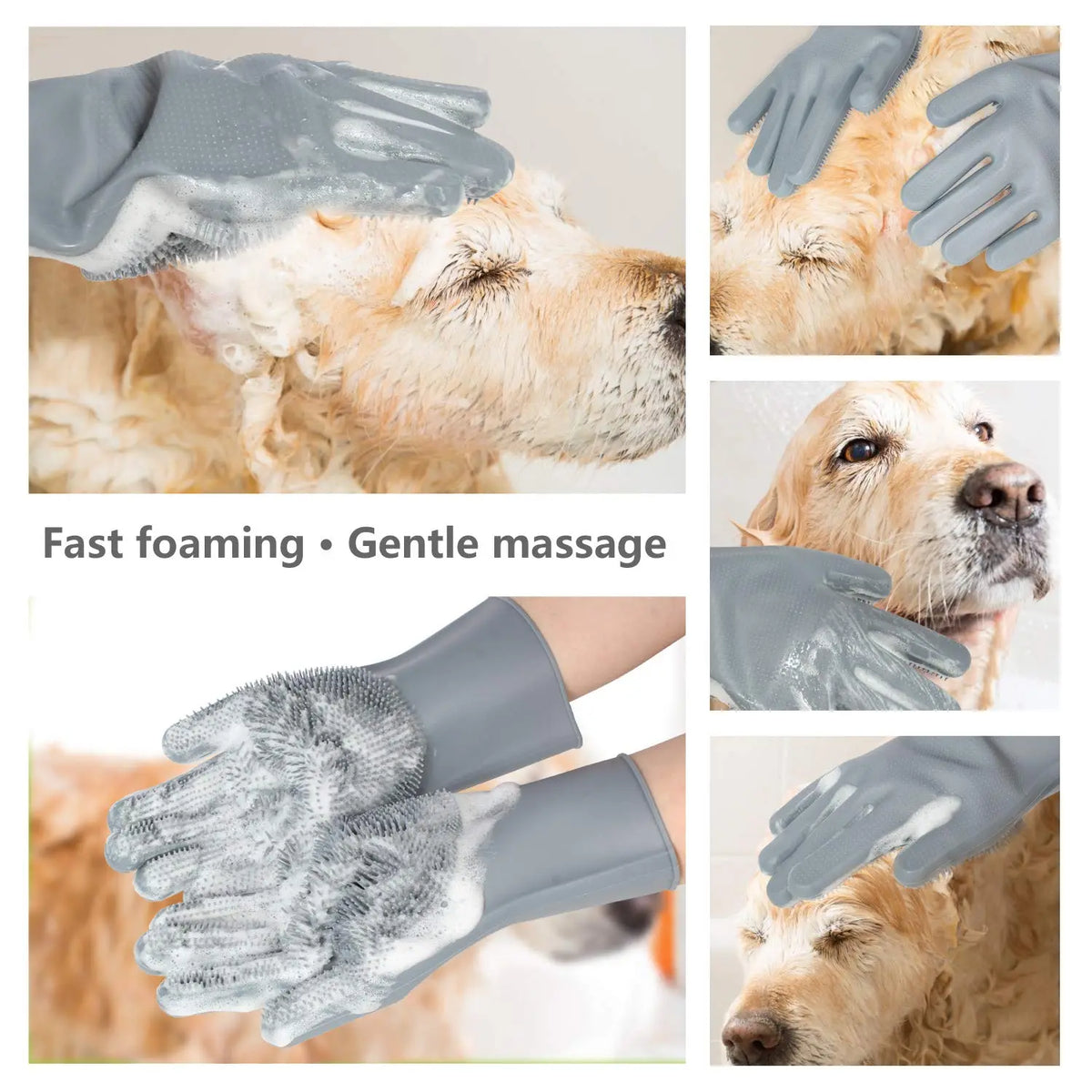 Pet Grooming Gloves