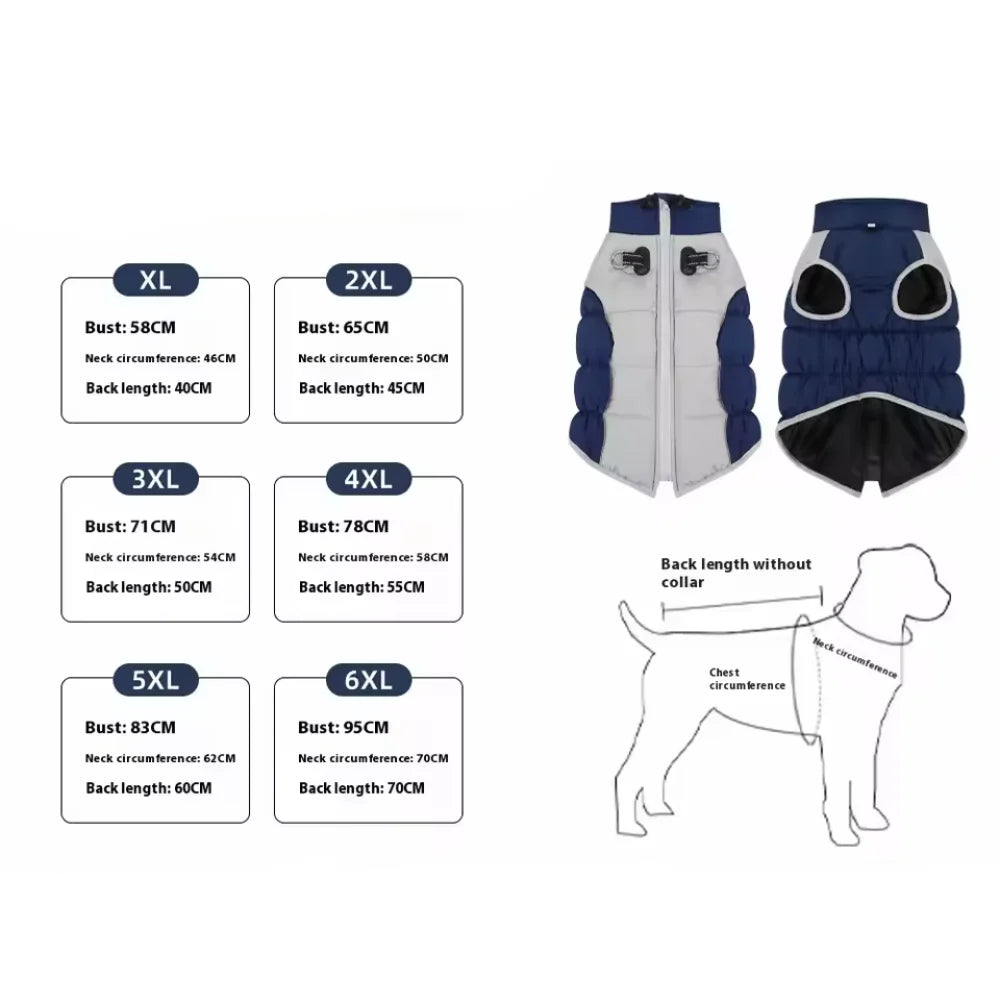 Insulated Waterproof Dog Winter Coat