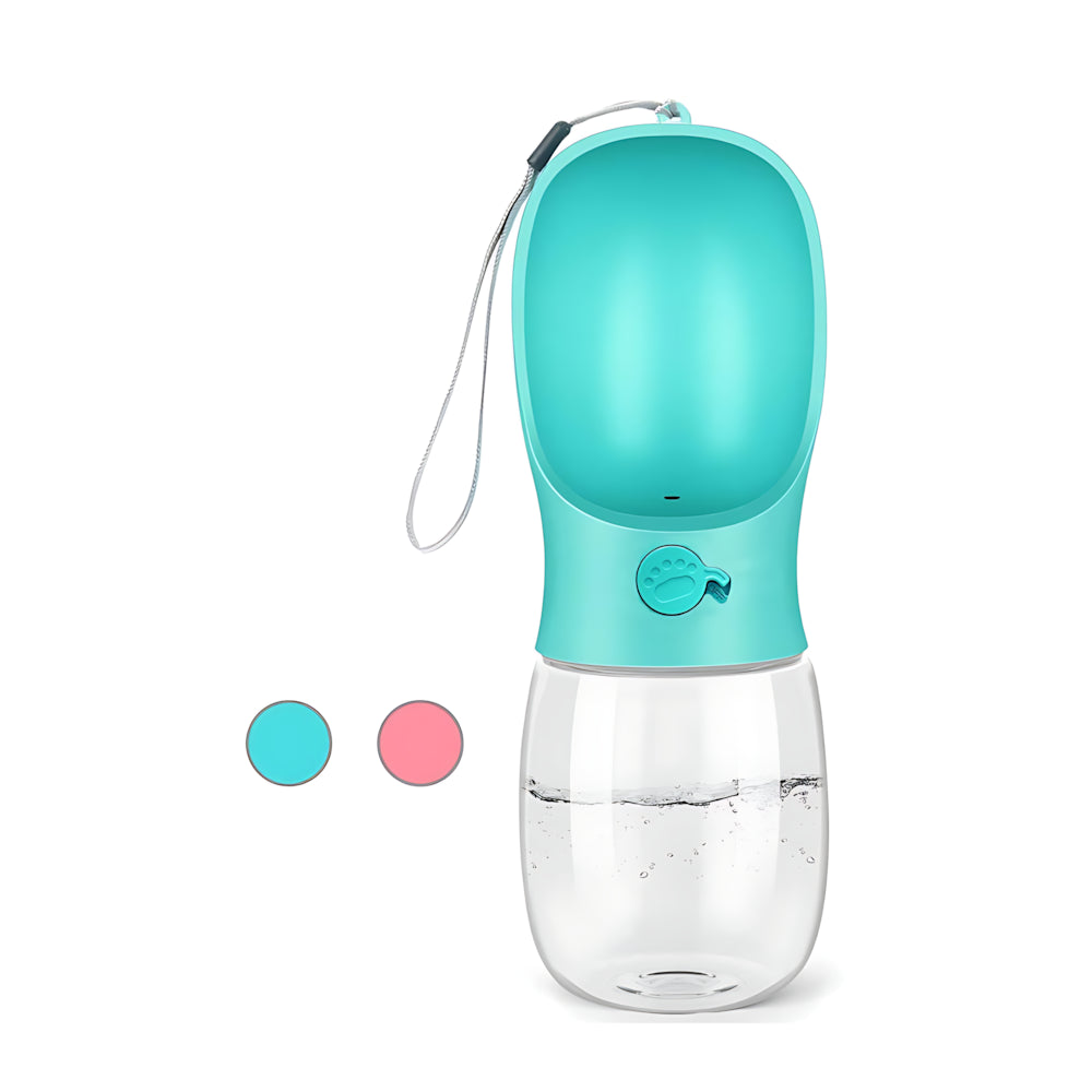 Leak-Proof Portable Dog Water Bottle with Bowl