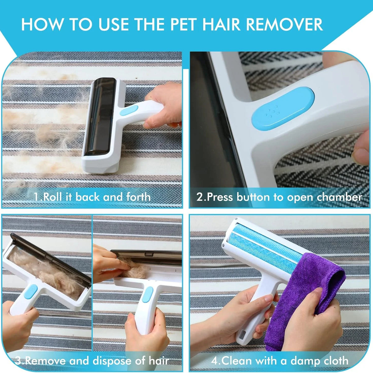 Pet Hair Remover Roller