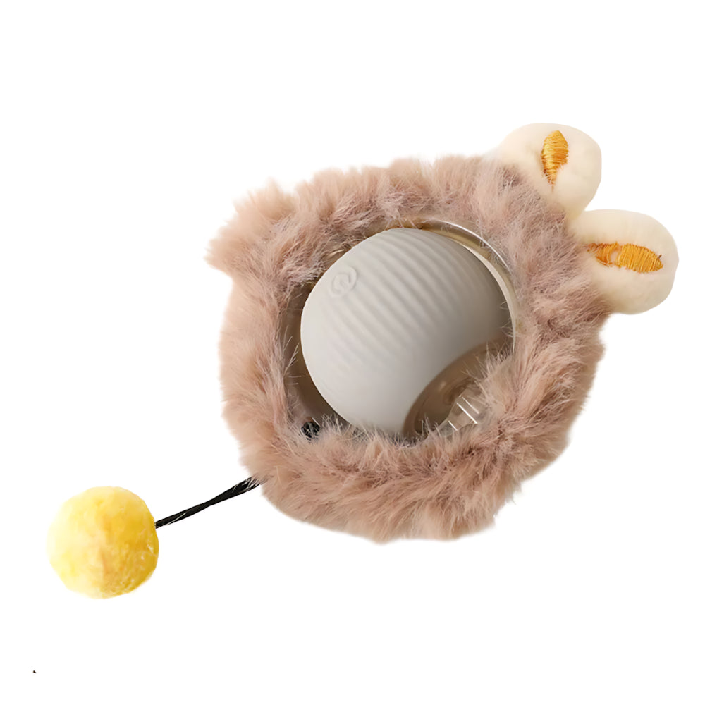 Interactive Fur Ball Toy for Dogs