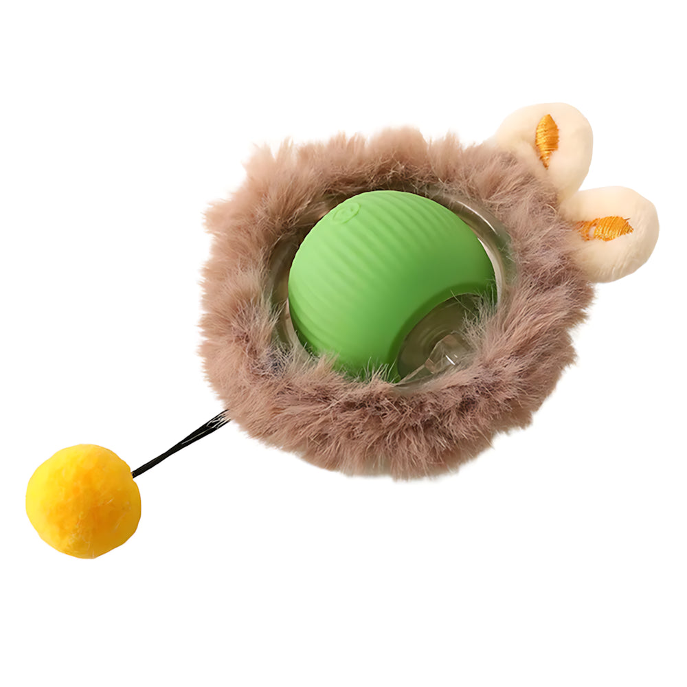 Interactive Fur Ball Toy for Dogs