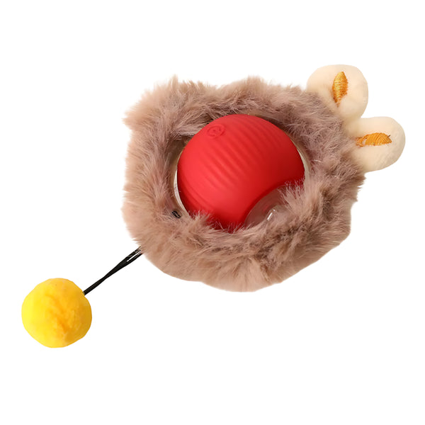 Interactive Fur Ball Toy for Dogs